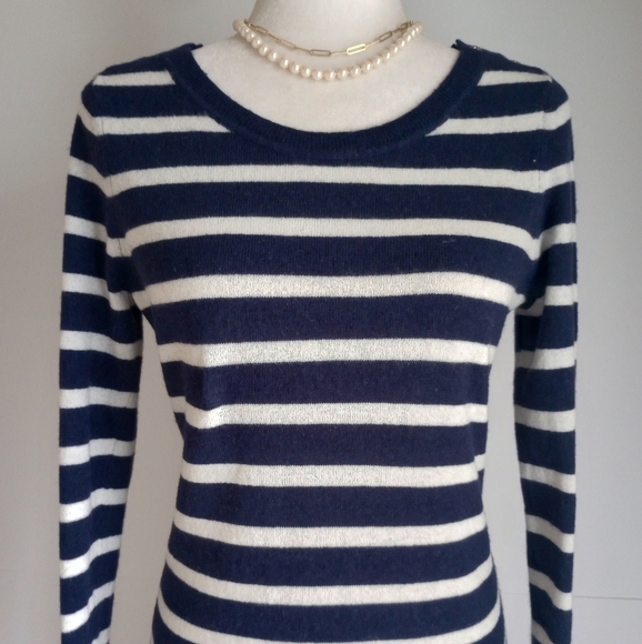 Banana Republic Dresses & Skirts - Banana Republic Italian Cashmere Blend Navy Blue Long Sleeve Sweater Dress Small